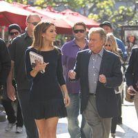 Regis Philbin and Maria Menounos at entertainment news show 'Extra' at The Grove | Picture 130942